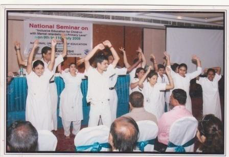 Ammi performing at National Seminar
